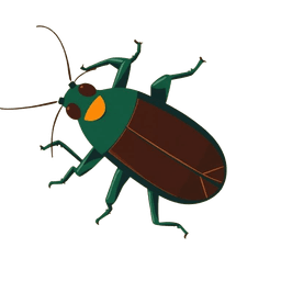 Cockroach illustration